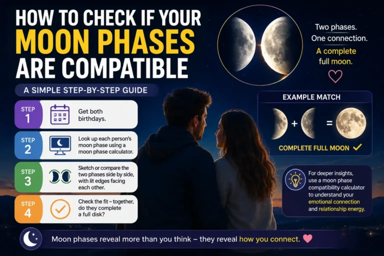 How To Check If Your Moon Phases Are Compatible